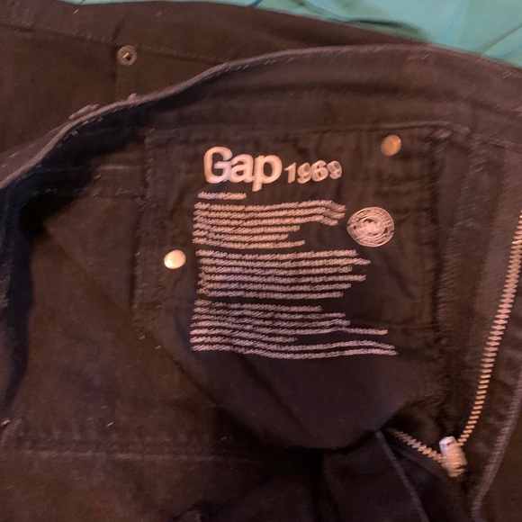 GAP black jeans size 10 skinny - Picture 3 of 4